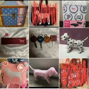 ISO Victoria's Secret Pink dog items